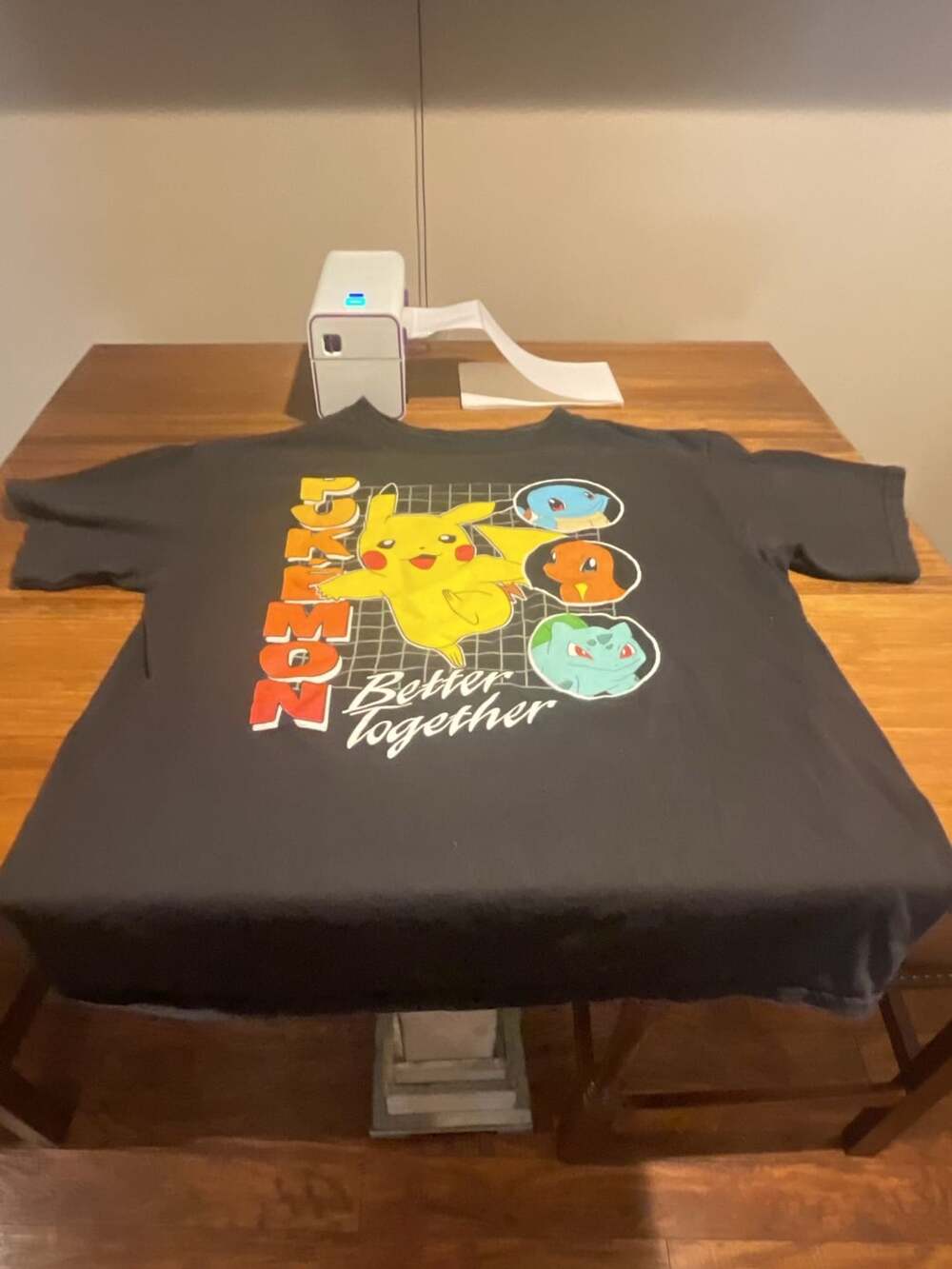 Pokemon Graphic T-Shirt Size XL Better Together Starters